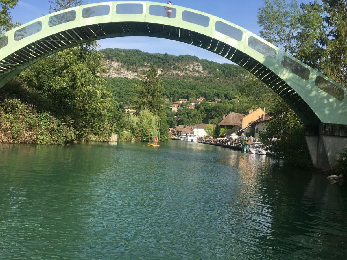 Chambres D'Hotes Des Lodges De La Cascade Yenne Zewnętrze zdjęcie